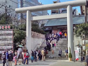 芝大神宮に参拝しました